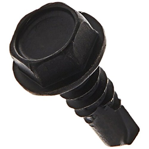 Install Bay HWHT812 1/2-Inch Hex Washer Head Screws, 500-Pack